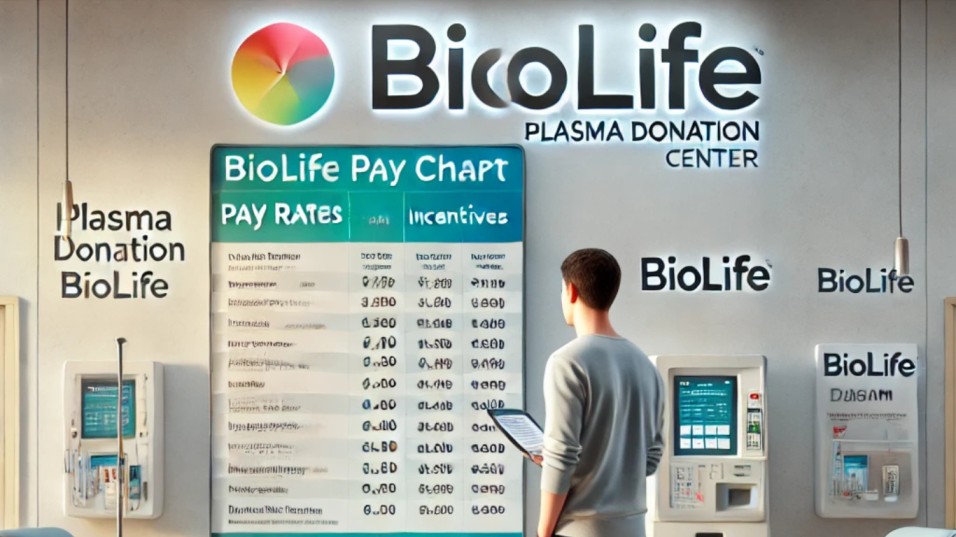 Biolife Plasma Pay Chart